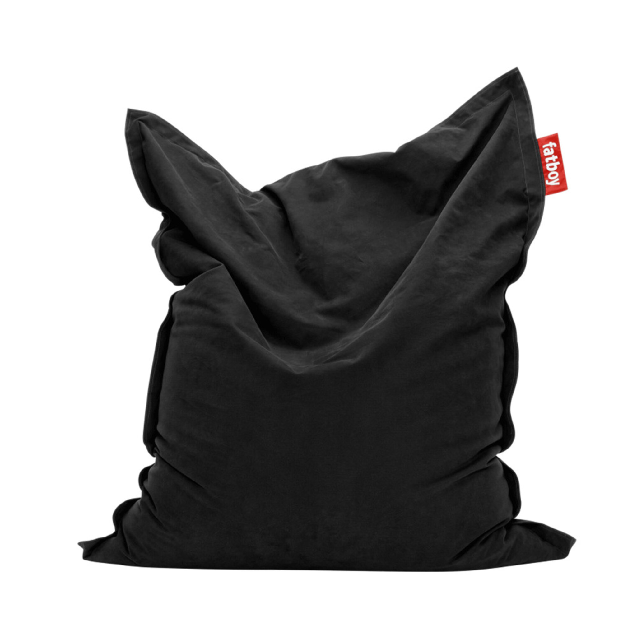 Beanbag Original Stonewash, 180x140 cm, svart