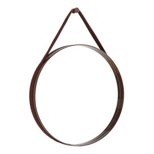 Hay - Strap Mirror No 2 Spegel 50 cm Mörkbrun