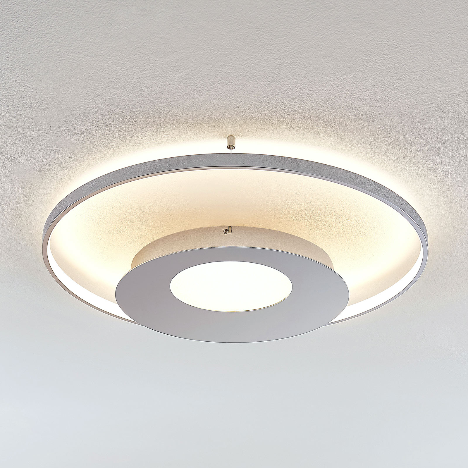 LED-taklampa Anays, rund, 62 cm