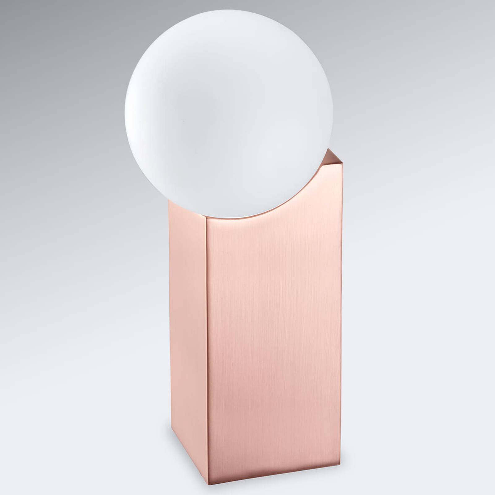 Bordslampa Cub 23,5 cm, koppar