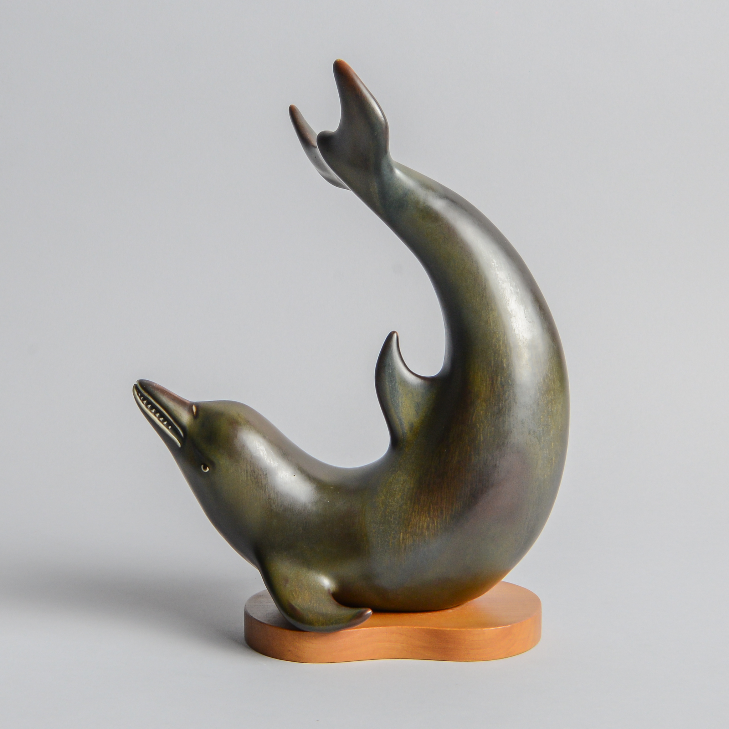 Rörstrand - Delfin Figur Gunnar Nylund