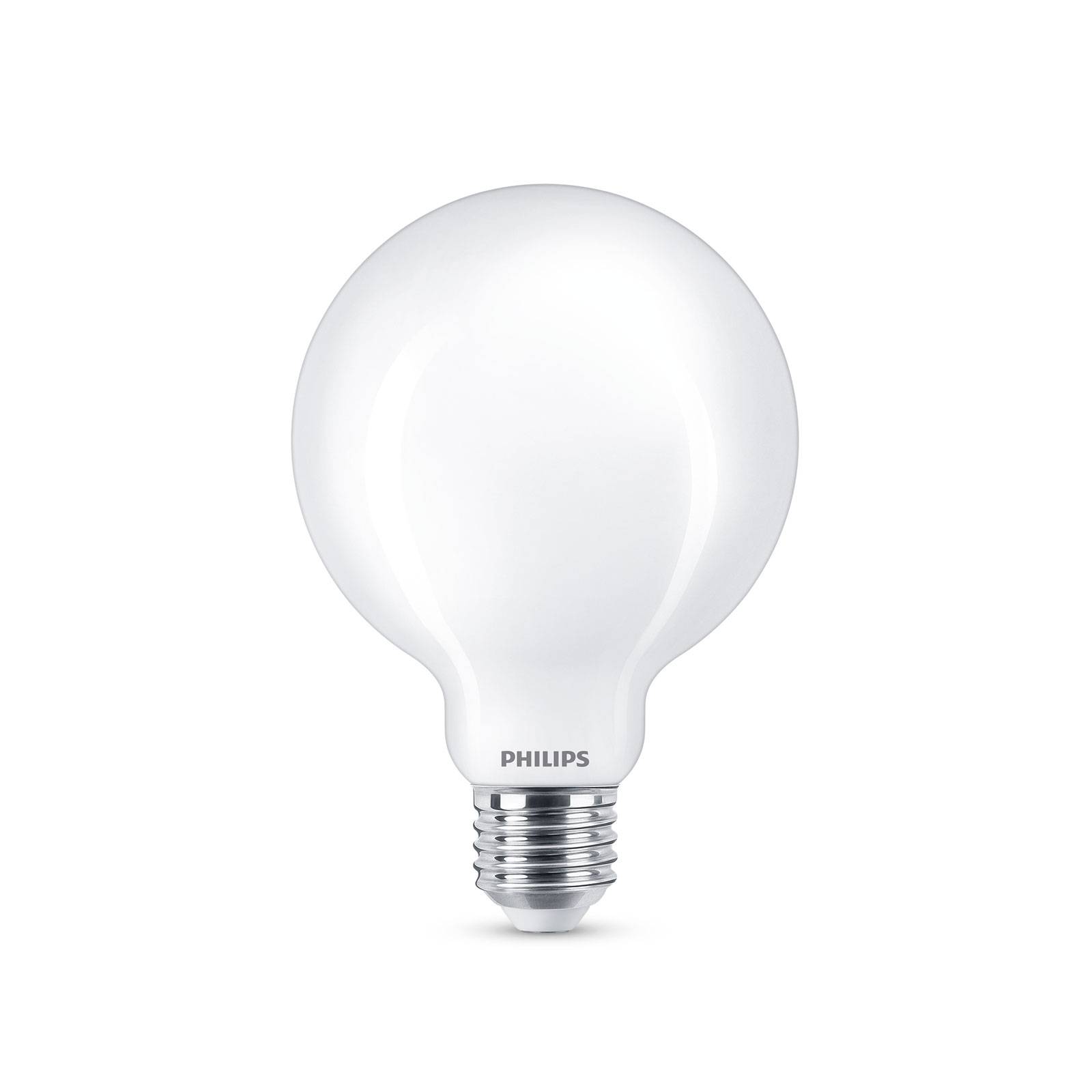 Philips LED-globlampa E27 G93 7 W 2 700 K, opal