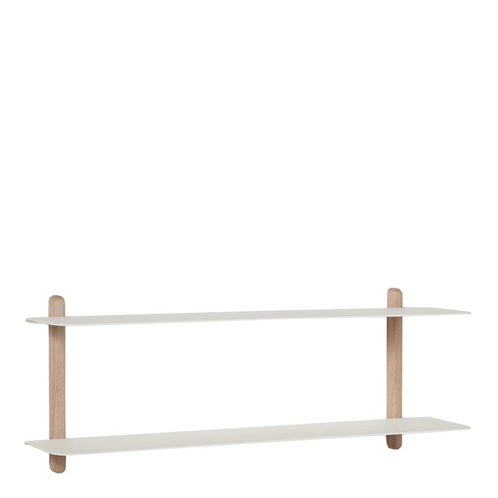 Gejst - Nivo Hylla F 64 Ljus ek/Vit
