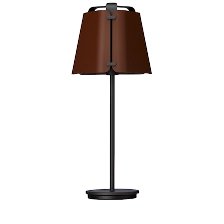 Fold Bordslampa Antracit/Mörk Roststruktur 27 cm