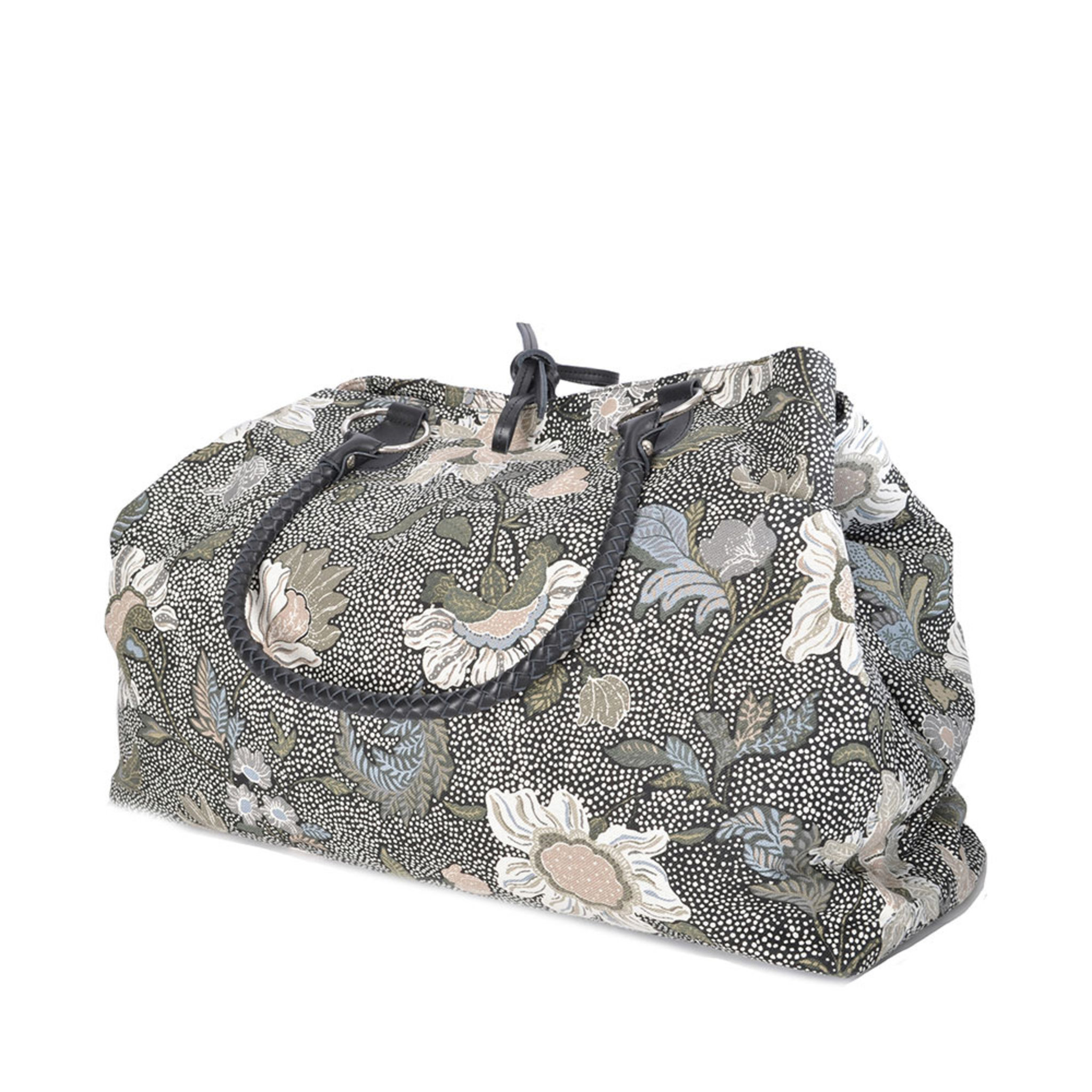 Weekend Bag, Flower Linen