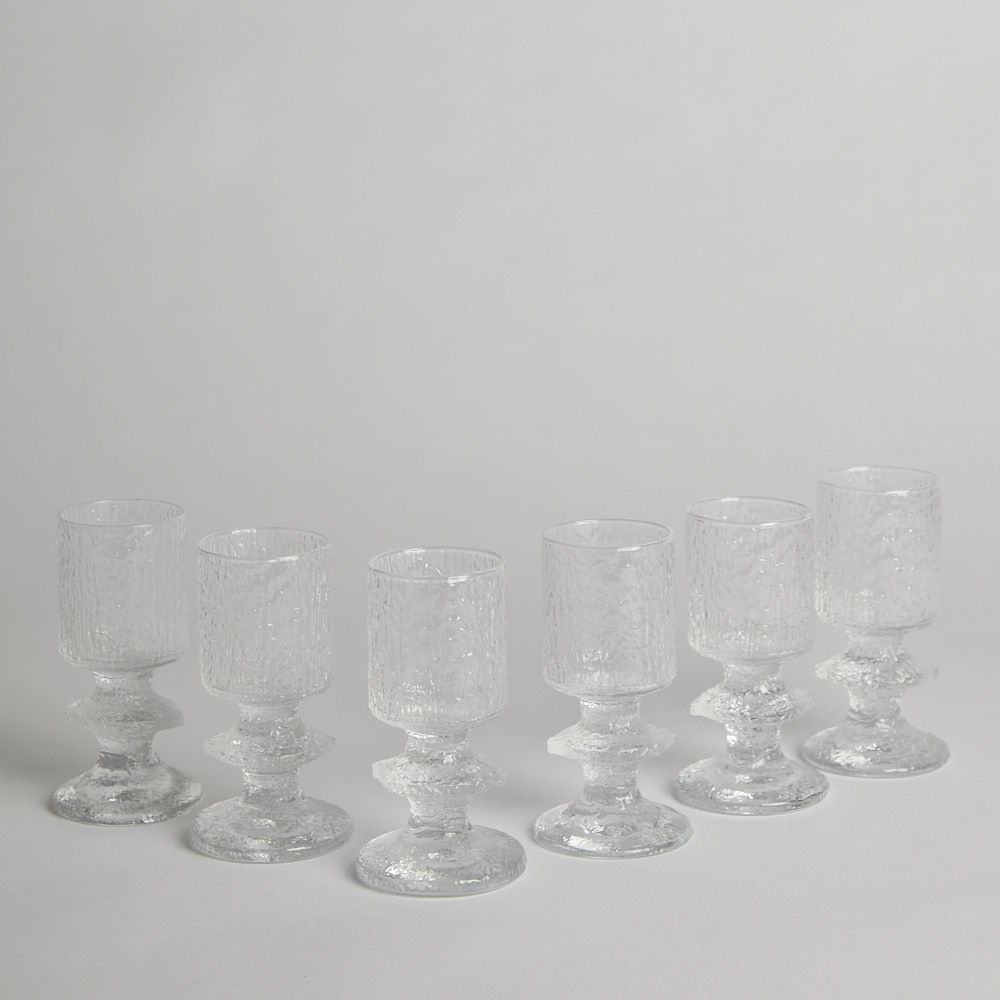 Iittala - SÅLD Snapsglas "Senator" 6 st