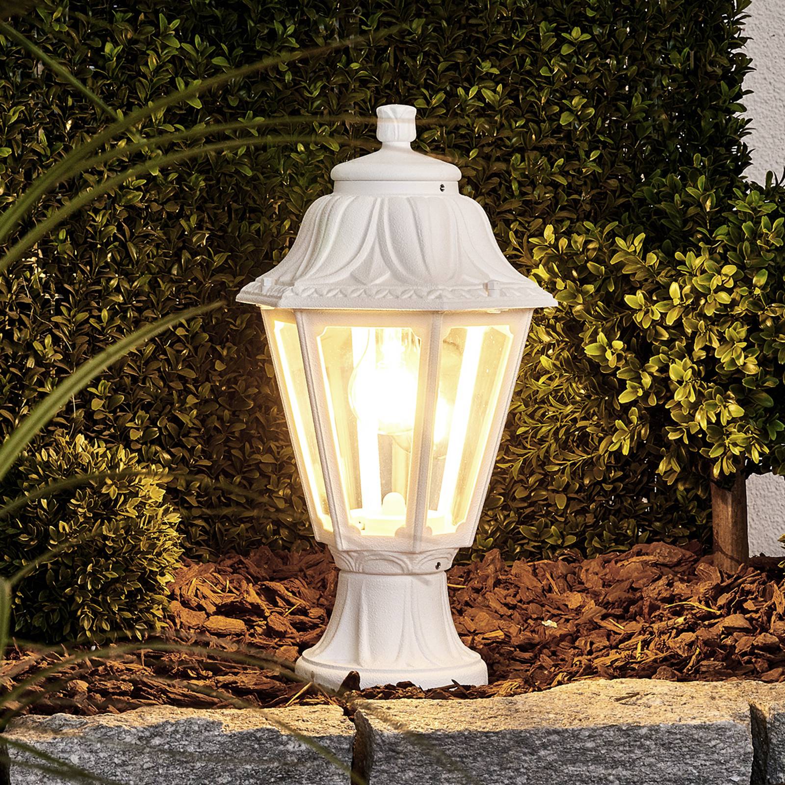 Vit LED-marklykta Mikrolot Anna E27