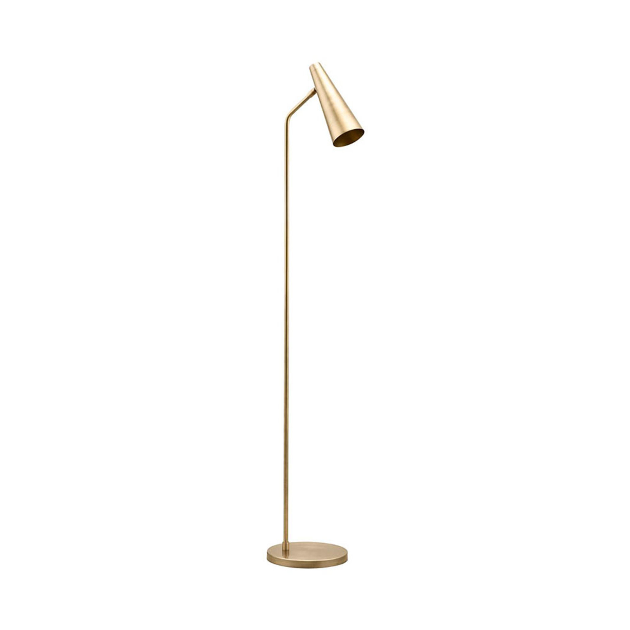 Golvlampa, Precise, 124 cm, mässing