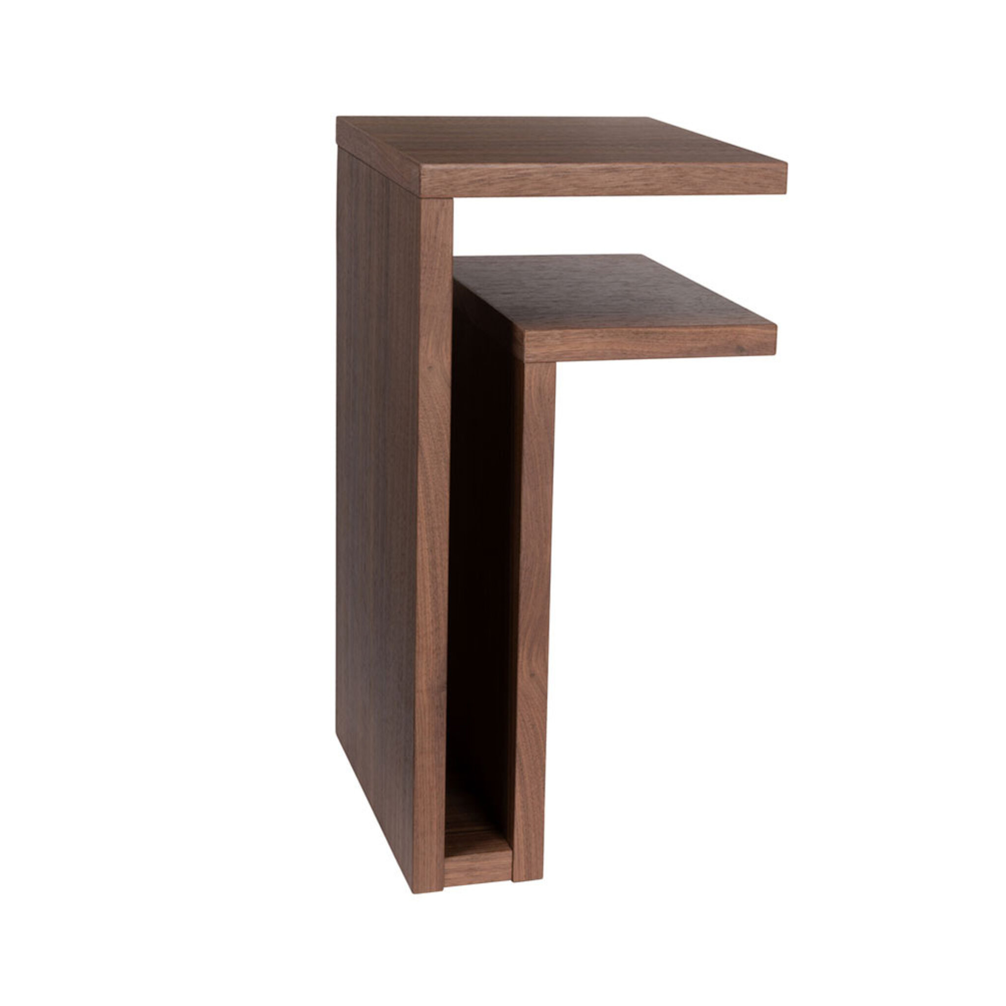 F-Shelf: Höger - Valnöt, B21H42D25cm