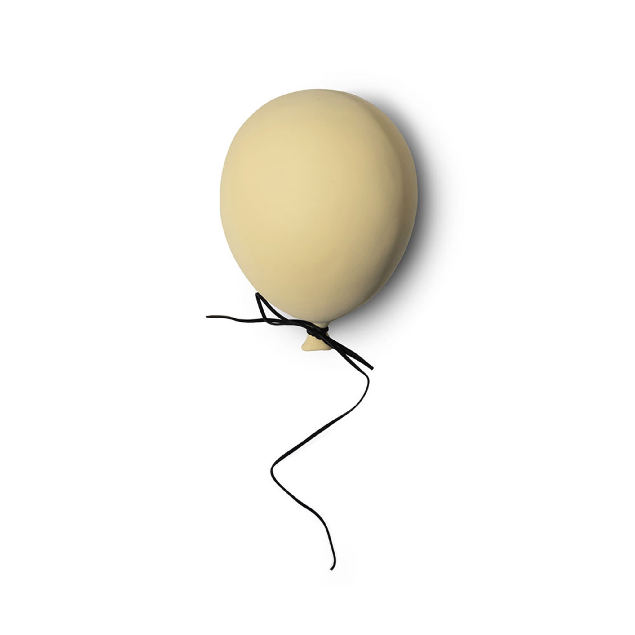 Balloon decoration S Yellow, 13x13x17 cm