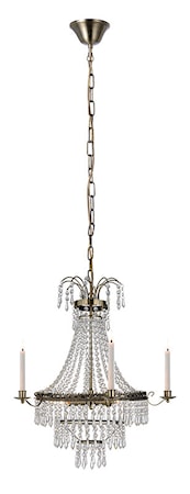 Marielund Taklampa 3 Ljus Antik