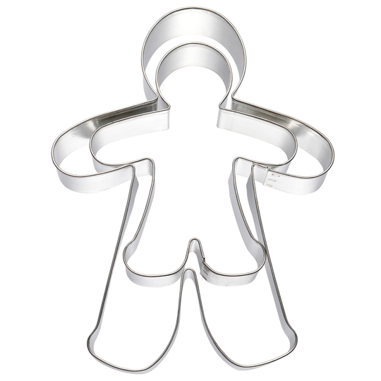 Modern House - bAYk Pepparkaksform Gubbe 2 Delar Silver