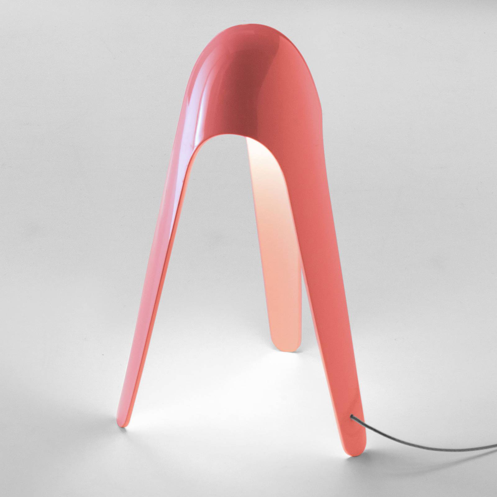 Martinelli Luce Cyborg LED-bordslampa, rosa
