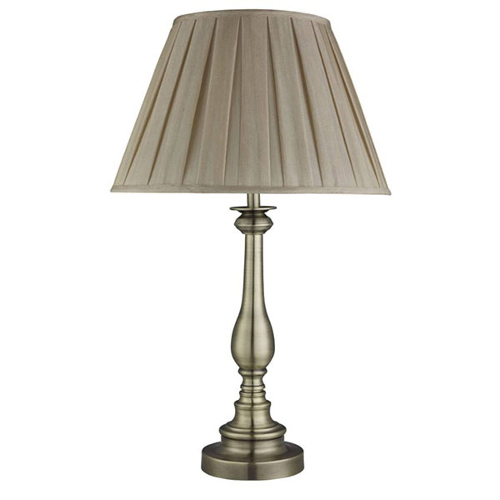 Bordslampa Flemish med klassisk utformning