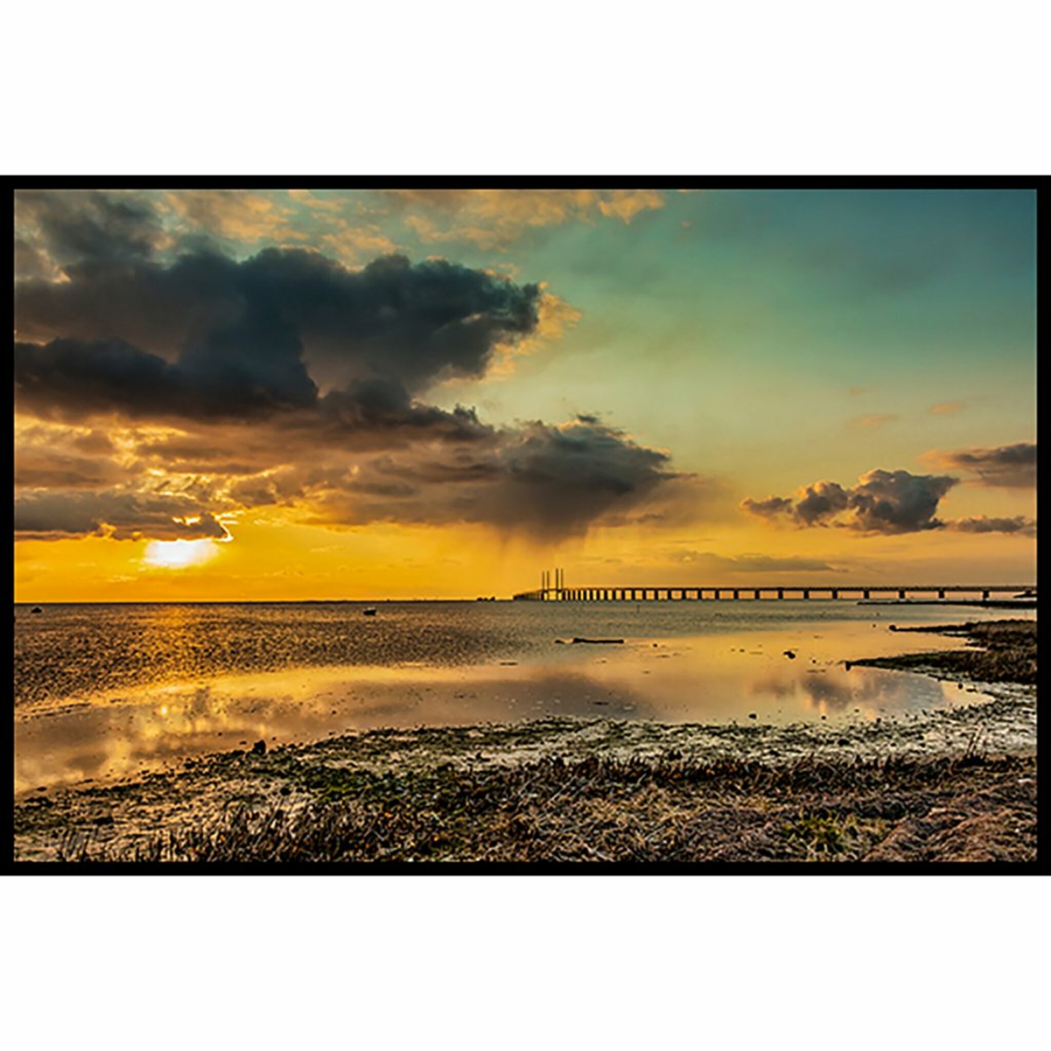 Beautiful Colors Sunset Poster