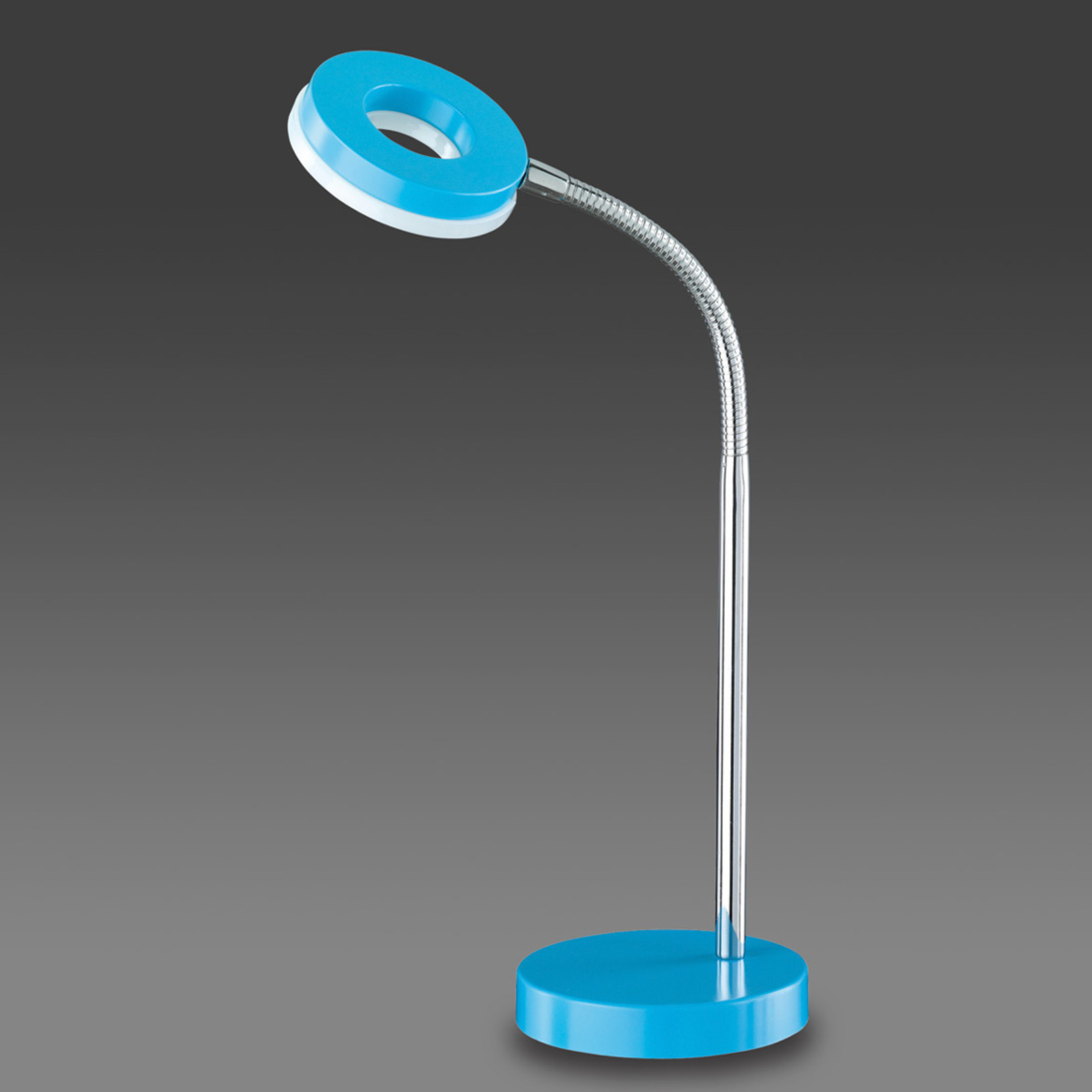Blå LED-bordslampa Rennes