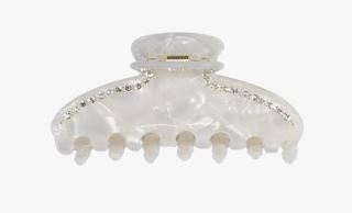 Lindi big hårklämma offwhite