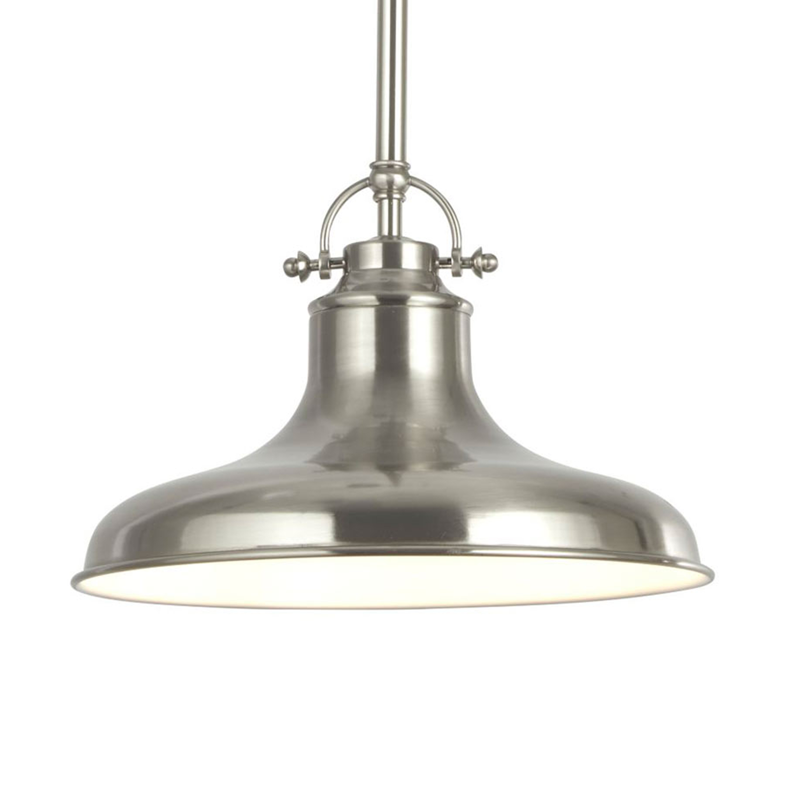 Pendellampa Dallas i industrilook, silver