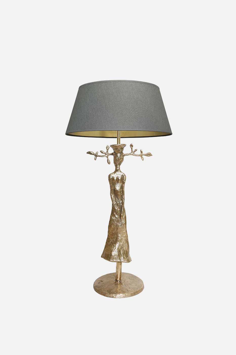 Bordslampa Madame 78 cm guld