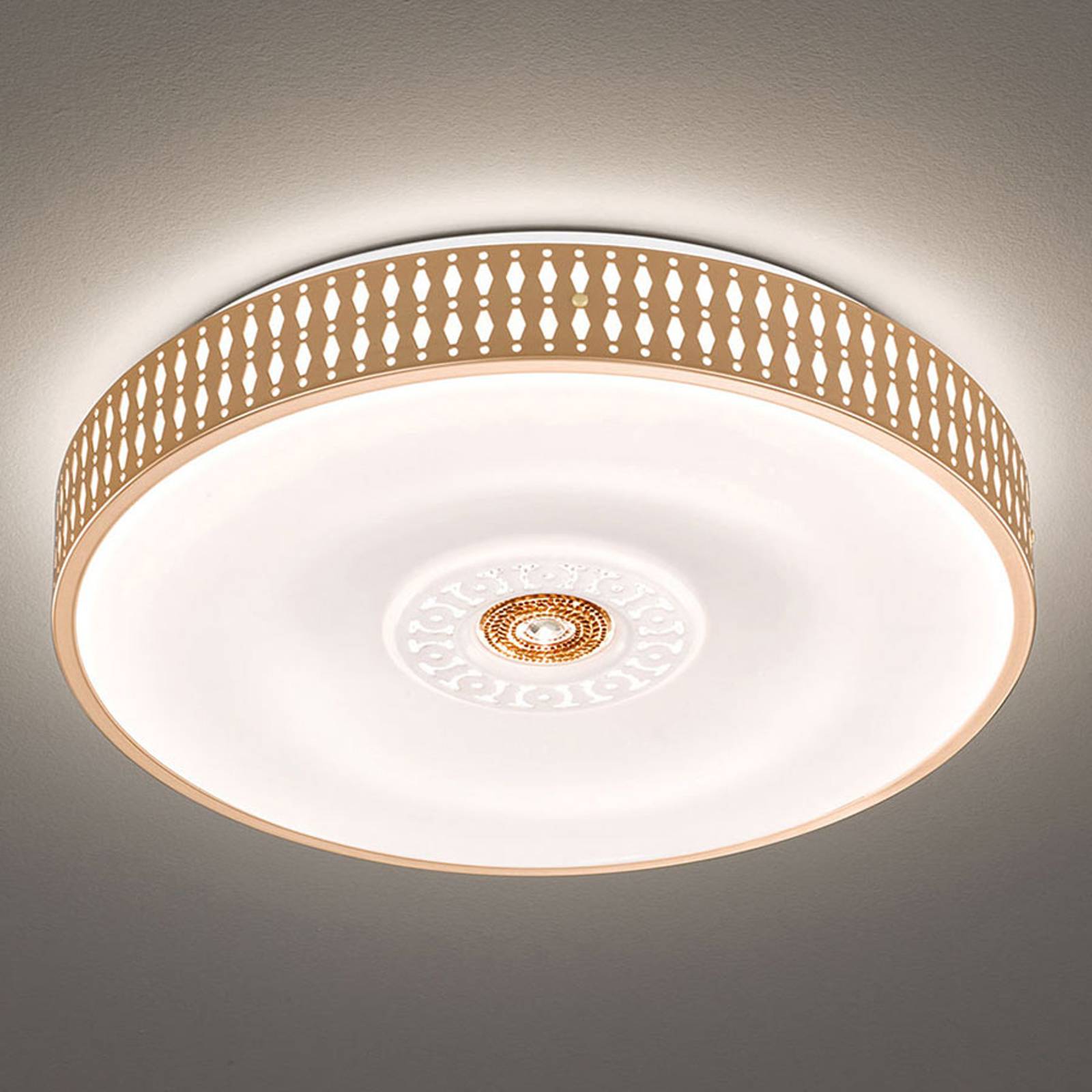 LED-taklampa Coso, dimbar, Ø 50 cm