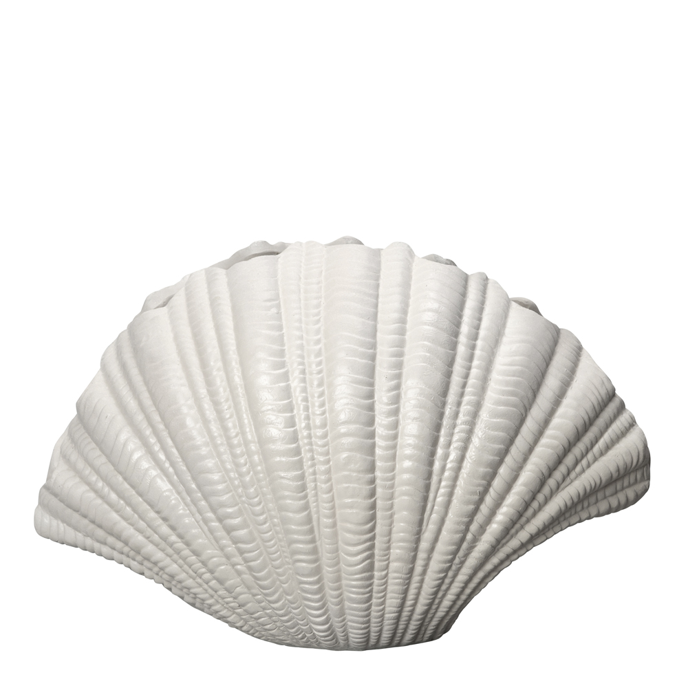 By On - Shell Vas 31x19 cm Vit