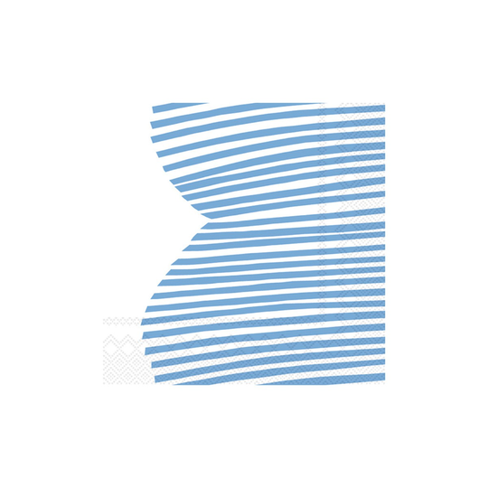 Marimekko Servett Uimari streck ljusblå 33 cm