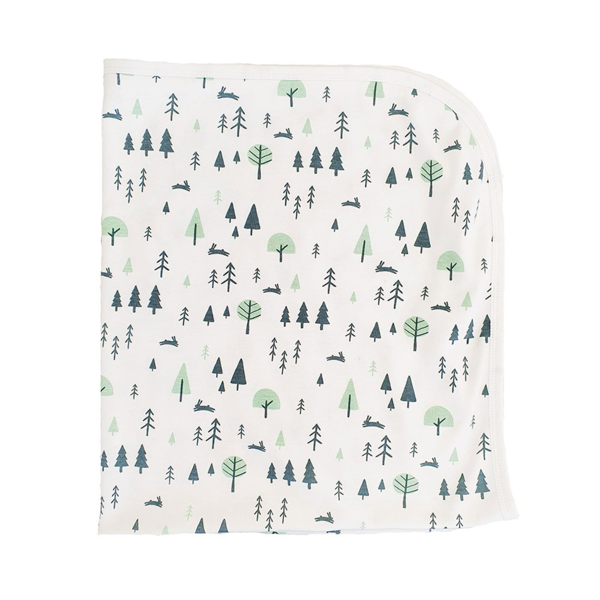 Babyfilt forest GOTS, 70x80 cm