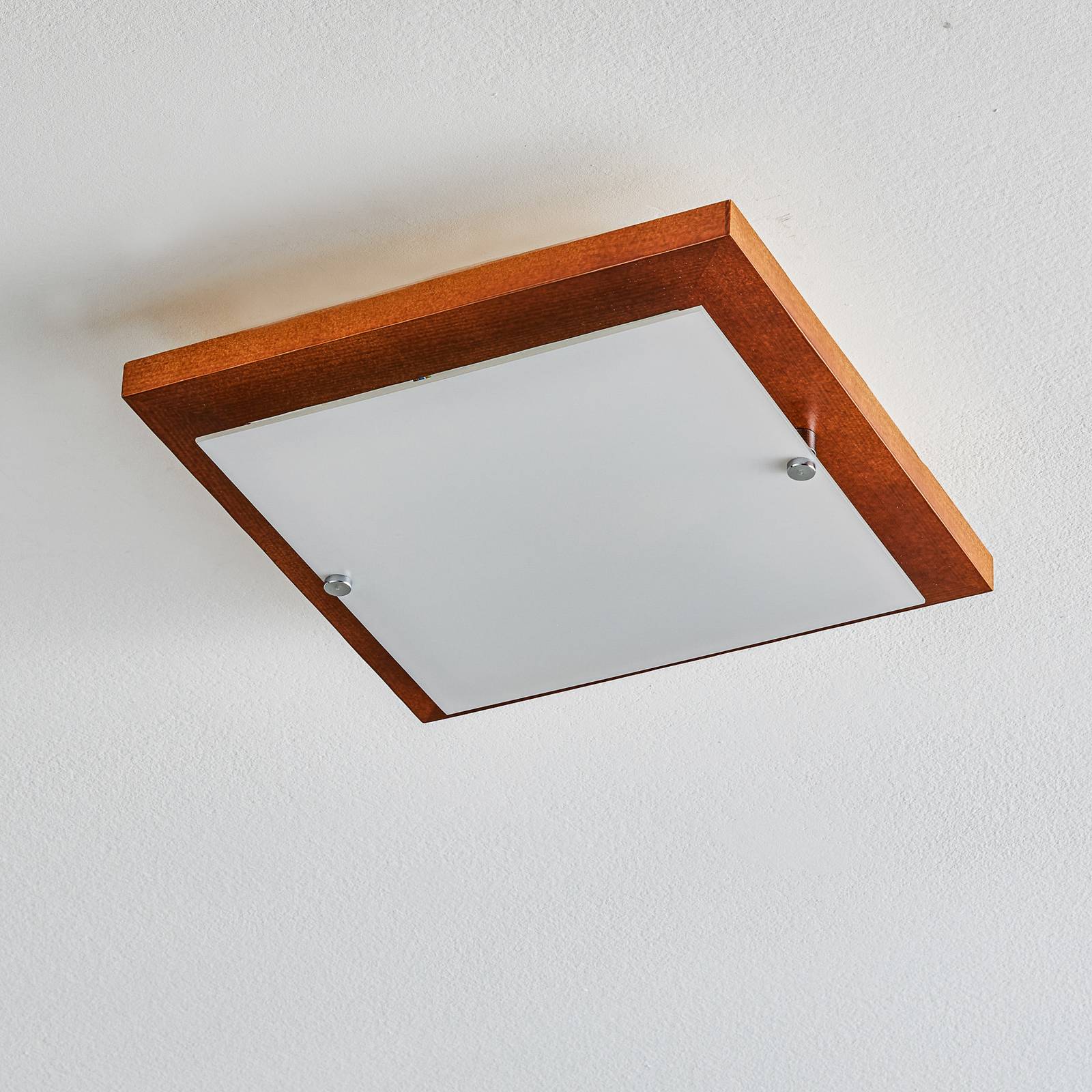 Taklampa Kerio, 30 x 30 cm, tall rustik