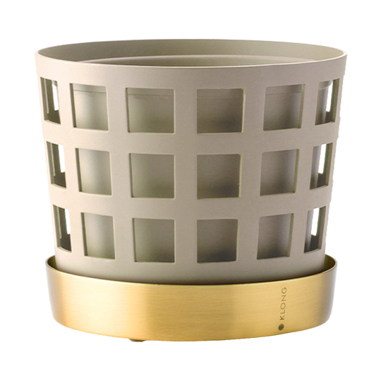 Klong - Kruka Trio Square 12 cm Beige