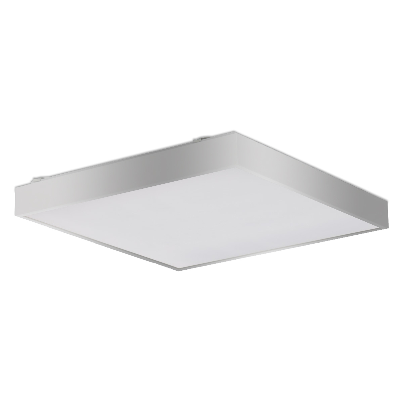 Energisnål LED-plafondlampa Q6 silver elektron.