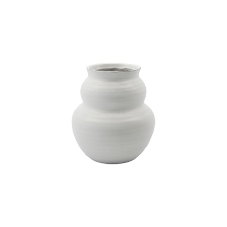 Vas Juno Vit 17x19 cm