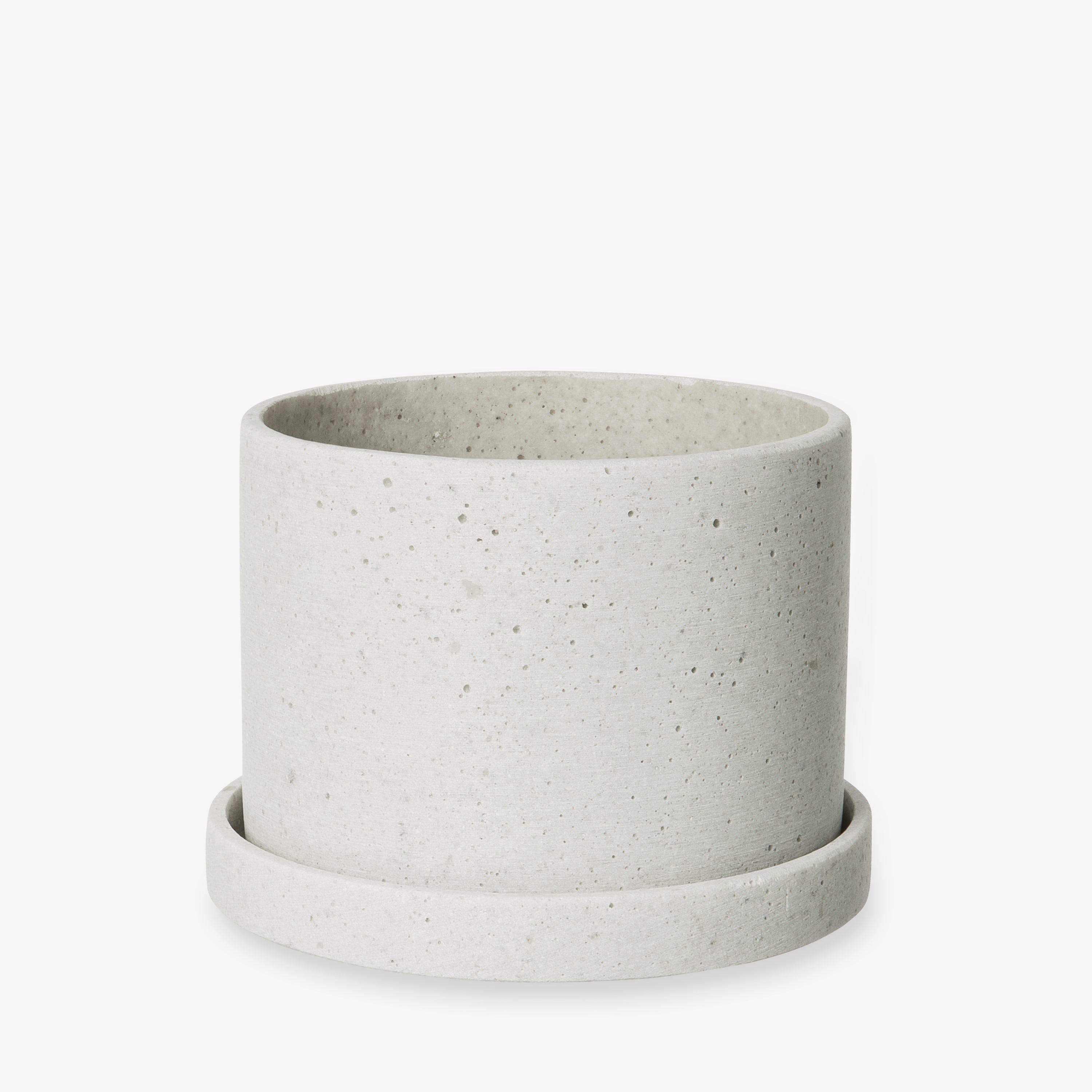 Kruka/Fat Polystone Liten Vit