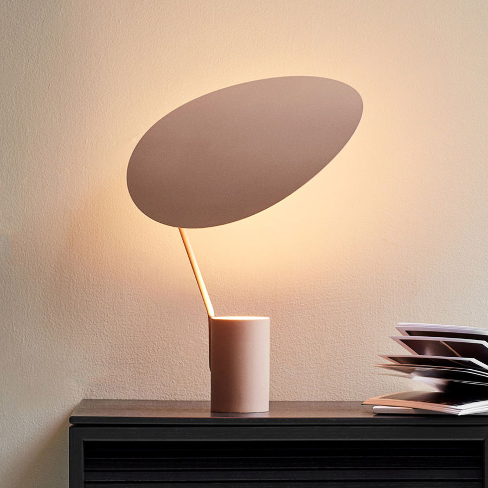 Northern Ombre bordslampa beige