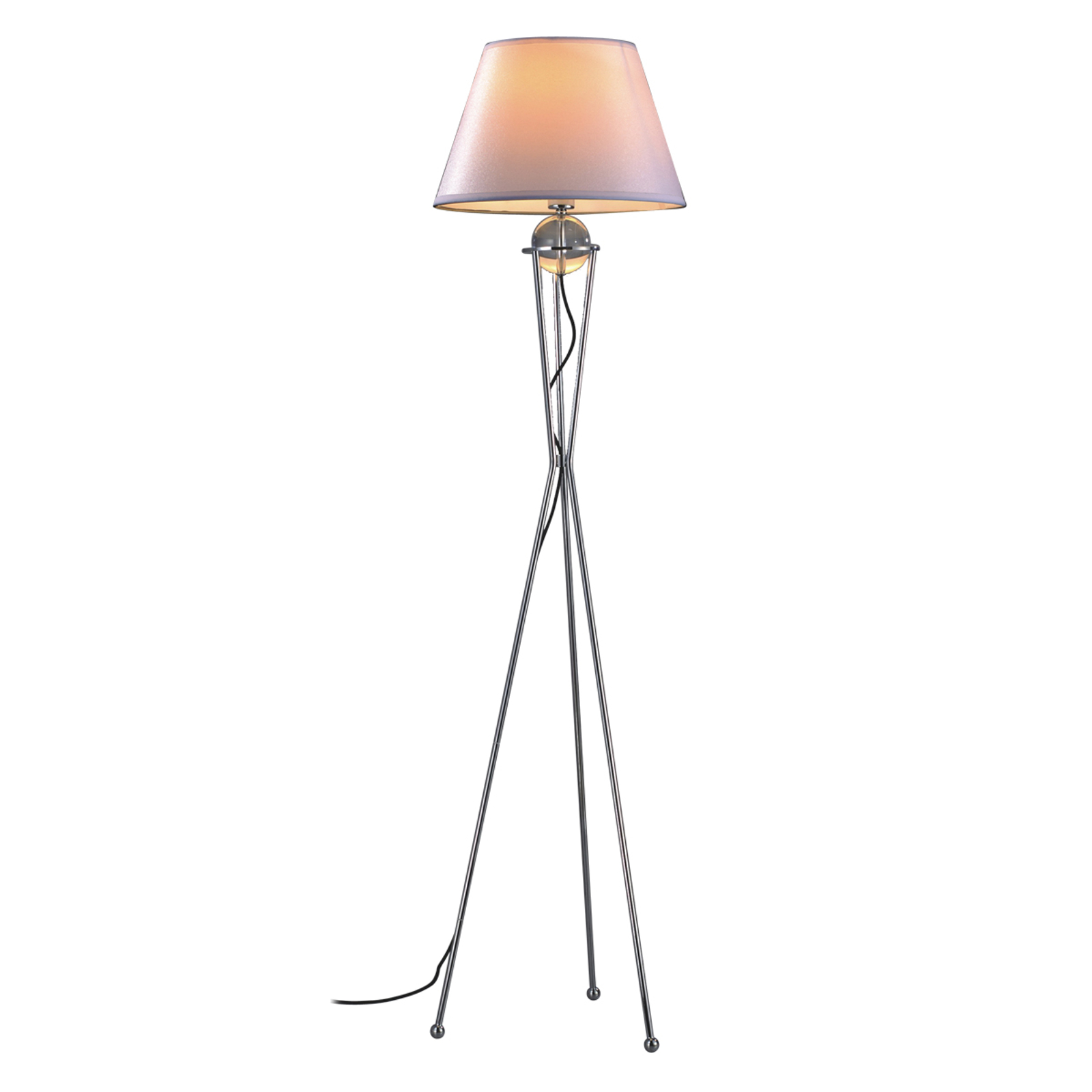 Ansenlig golvlampa Zsa vit