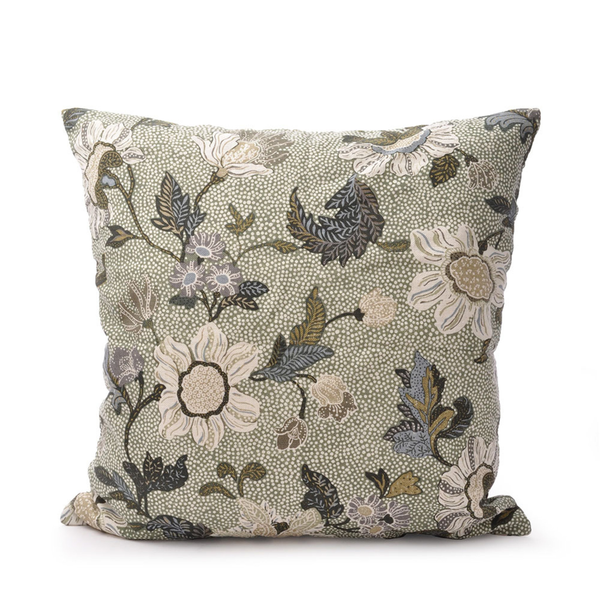 Kuddfodral Flower Linen 50x50 cm, 50X50
