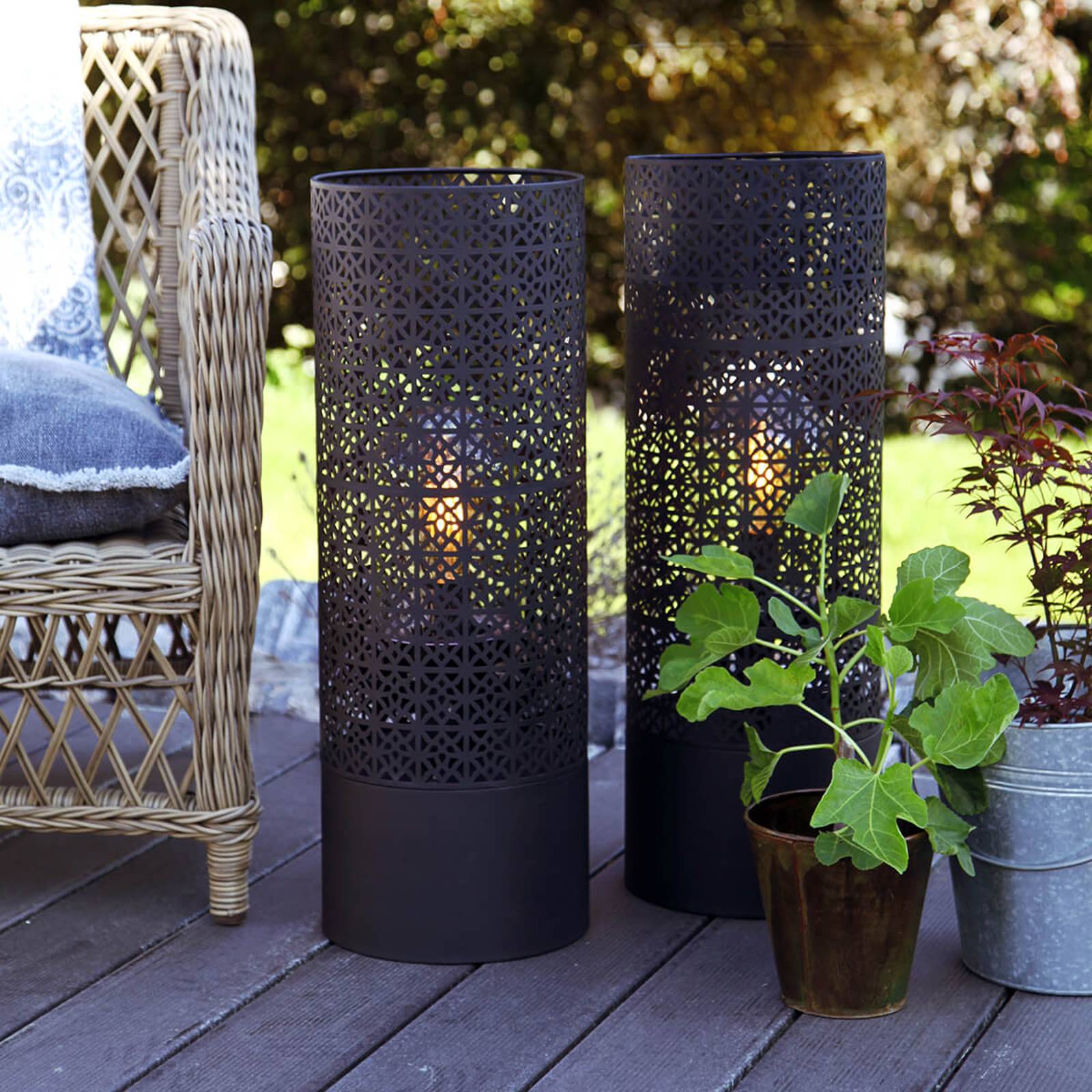 By Rydéns terrasslampa Maison sandsvart 67 cm