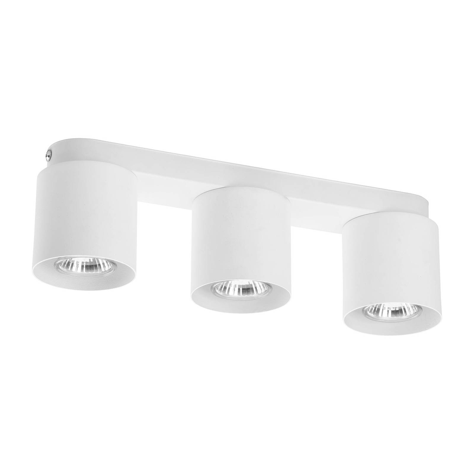 Taklampa Vico, 3 lampor, vit