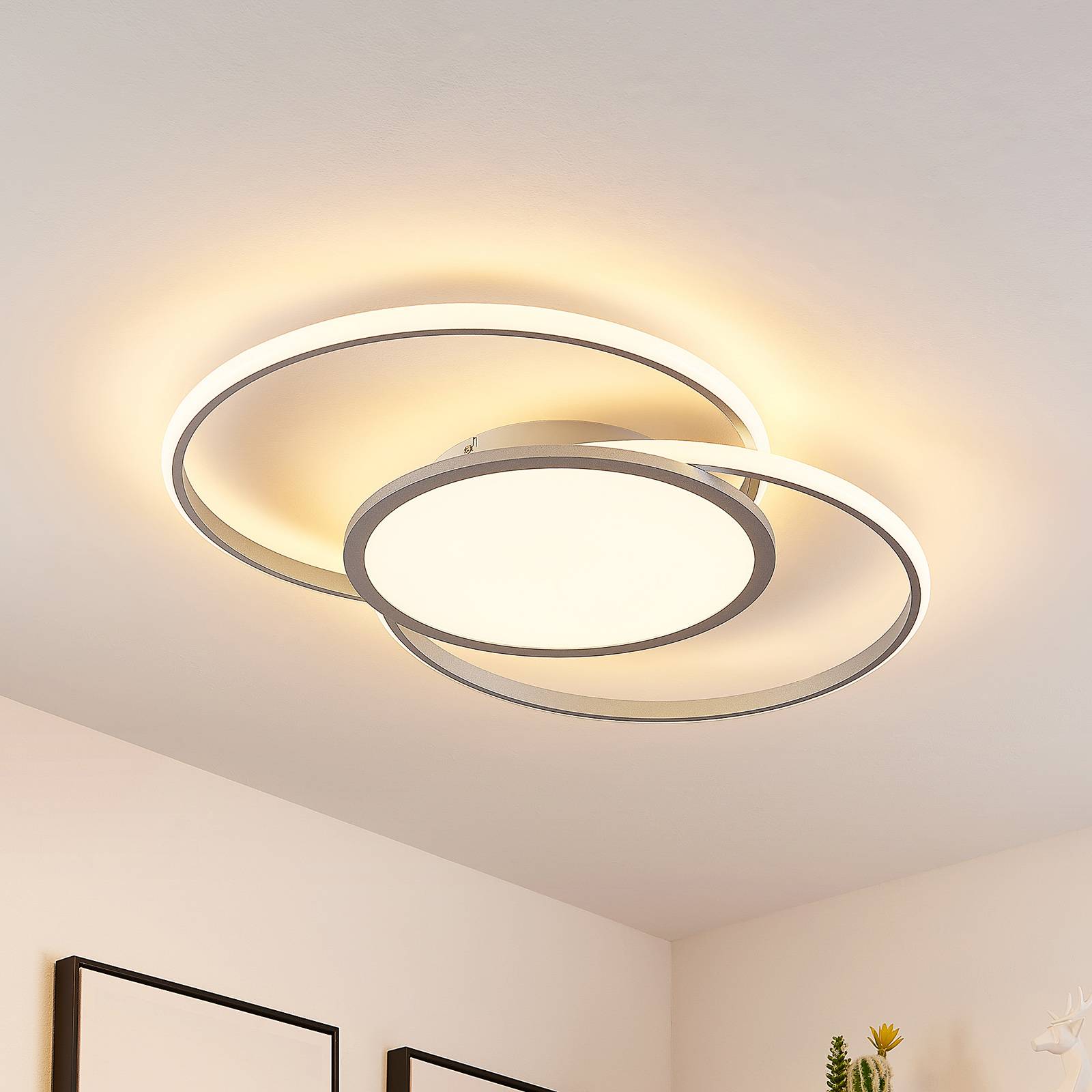 Lucande Senne LED-taklampa, CCT