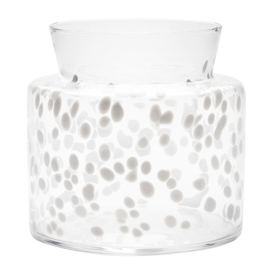 Kosta Boda - Meadow Vas vinter 19,5 cm Vit