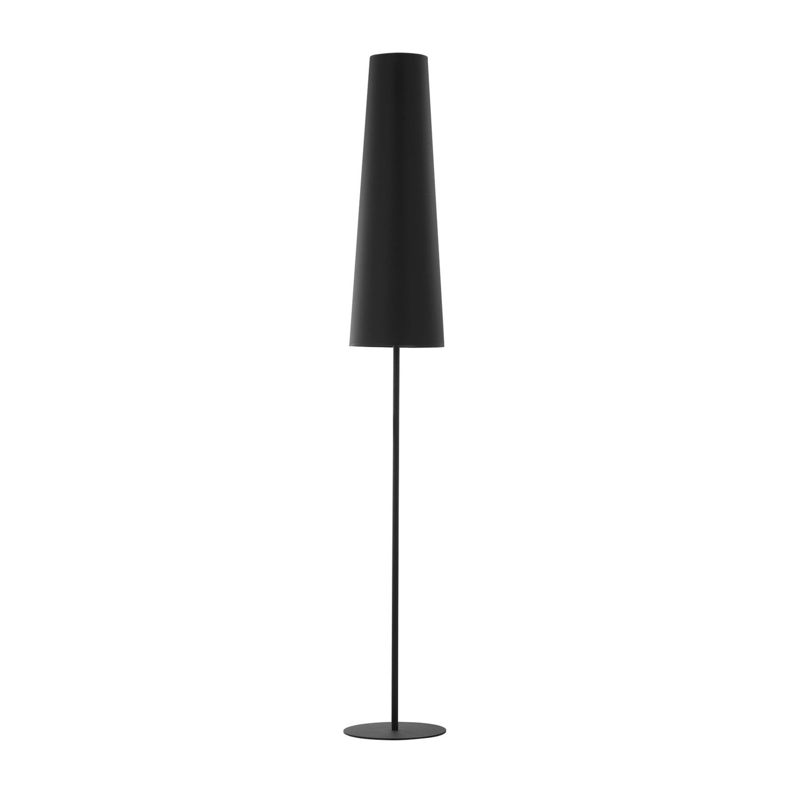 Golvlampa Umbrella, höjd 168 cm, svart