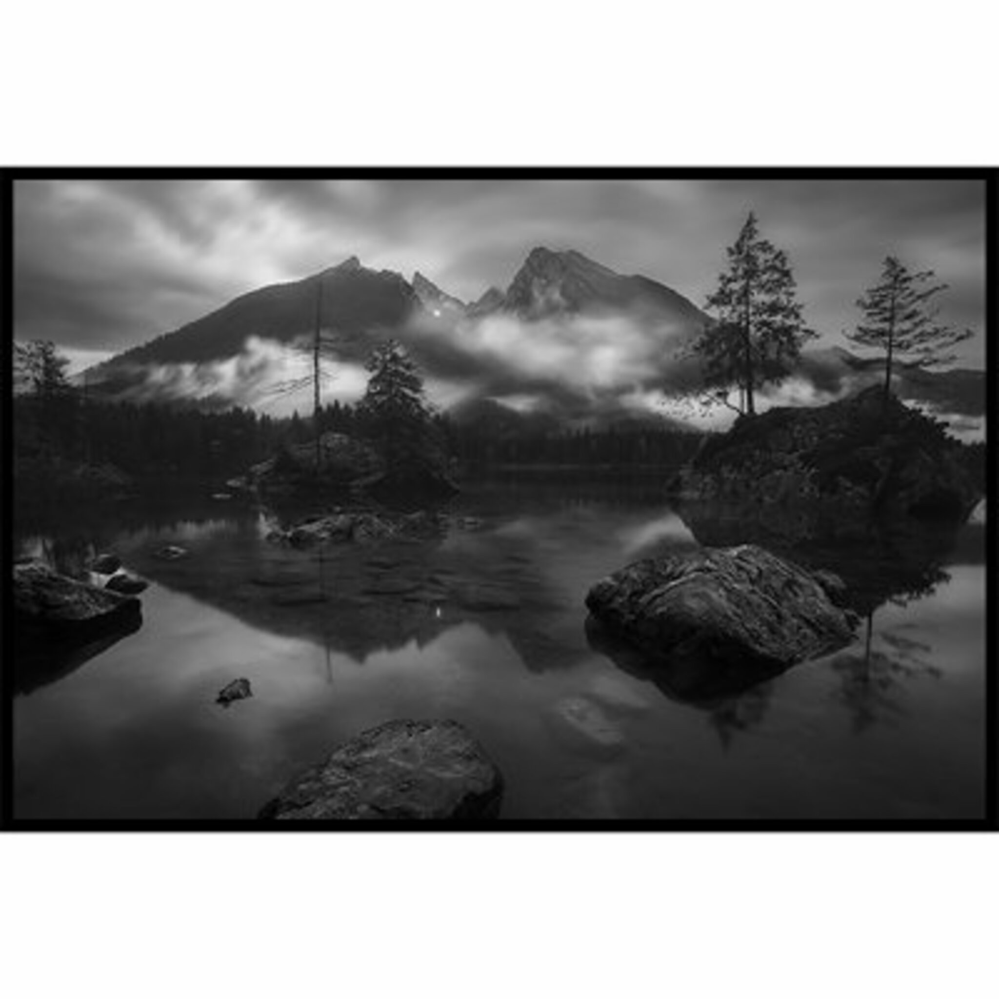 German Landscape Poster