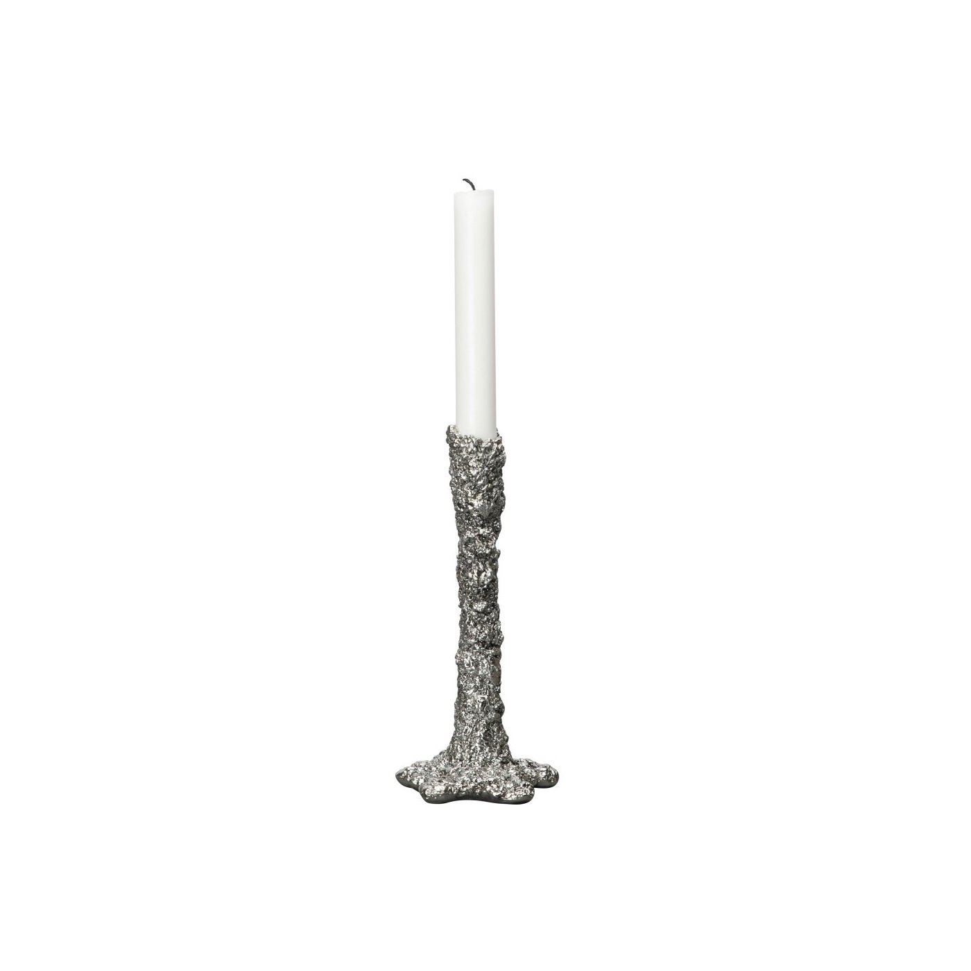 Ljusstake SPACE 29 cm silver, ByON