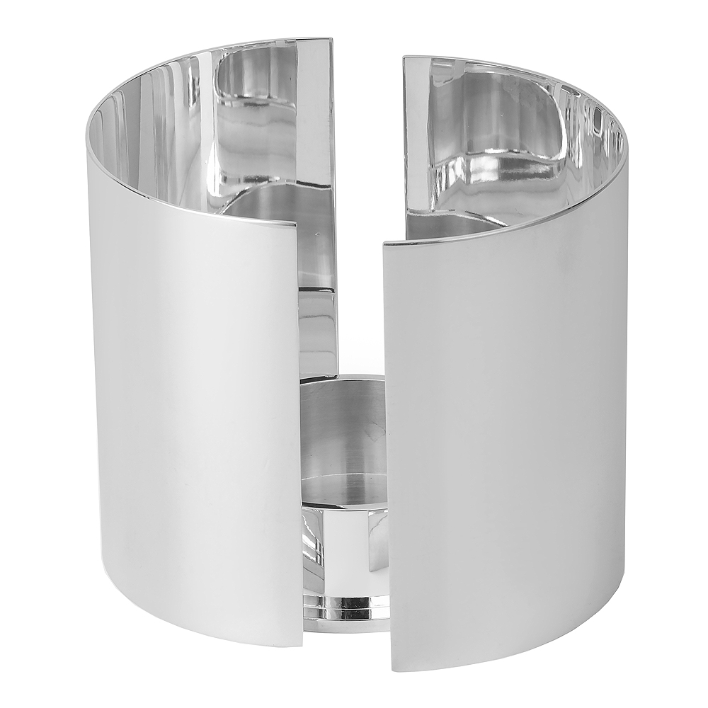 Skultuna - Infinity Ljuslykta 3 delar 10 cm Silver