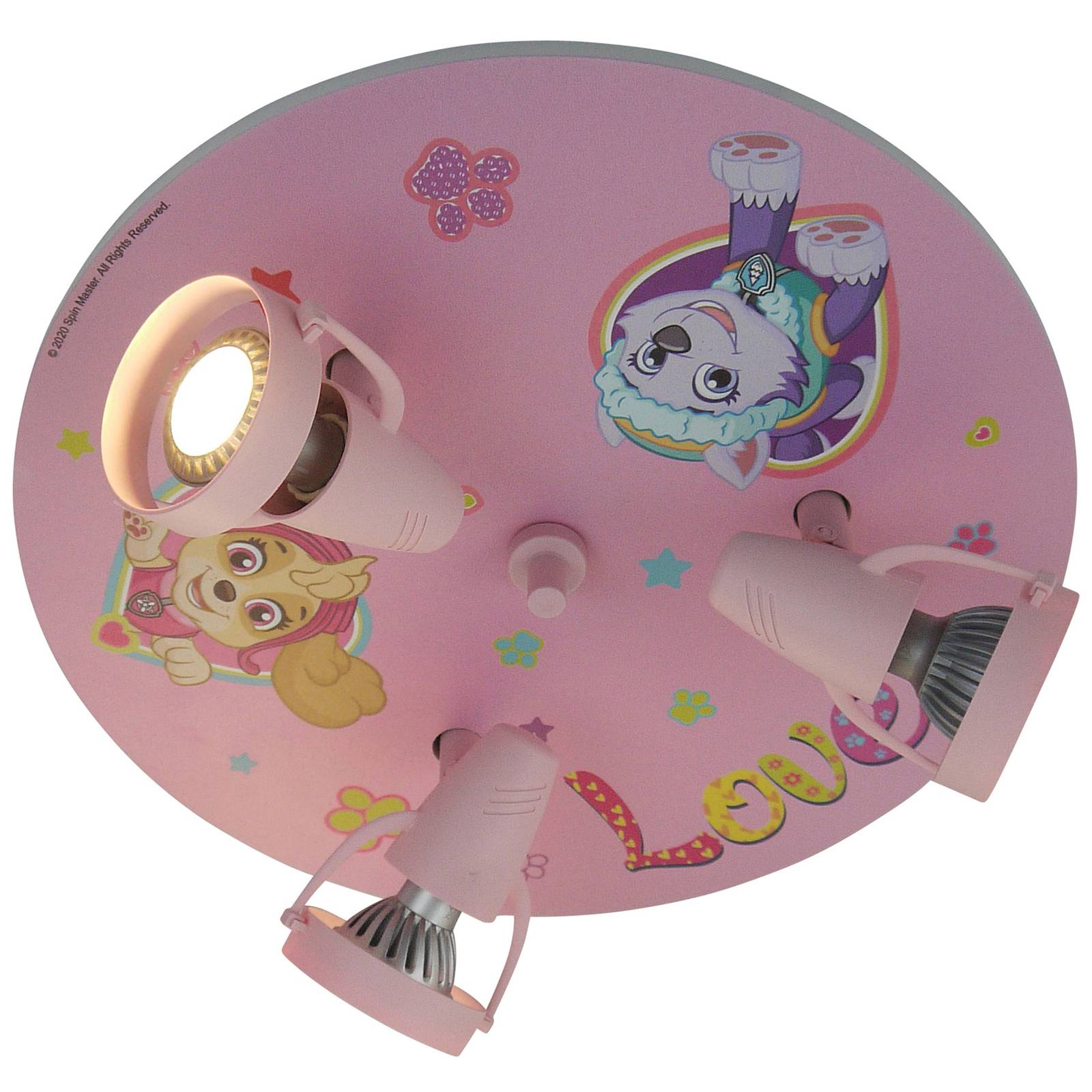 Takspotlight Paw Patrol Pawsitive Pups 3 lampor
