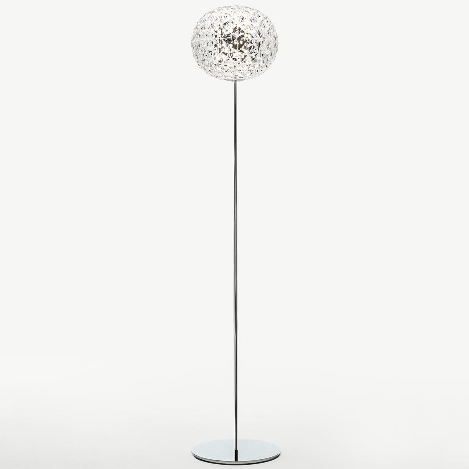 Kartell Planet LED-golvlampa 160 cm kristallklar