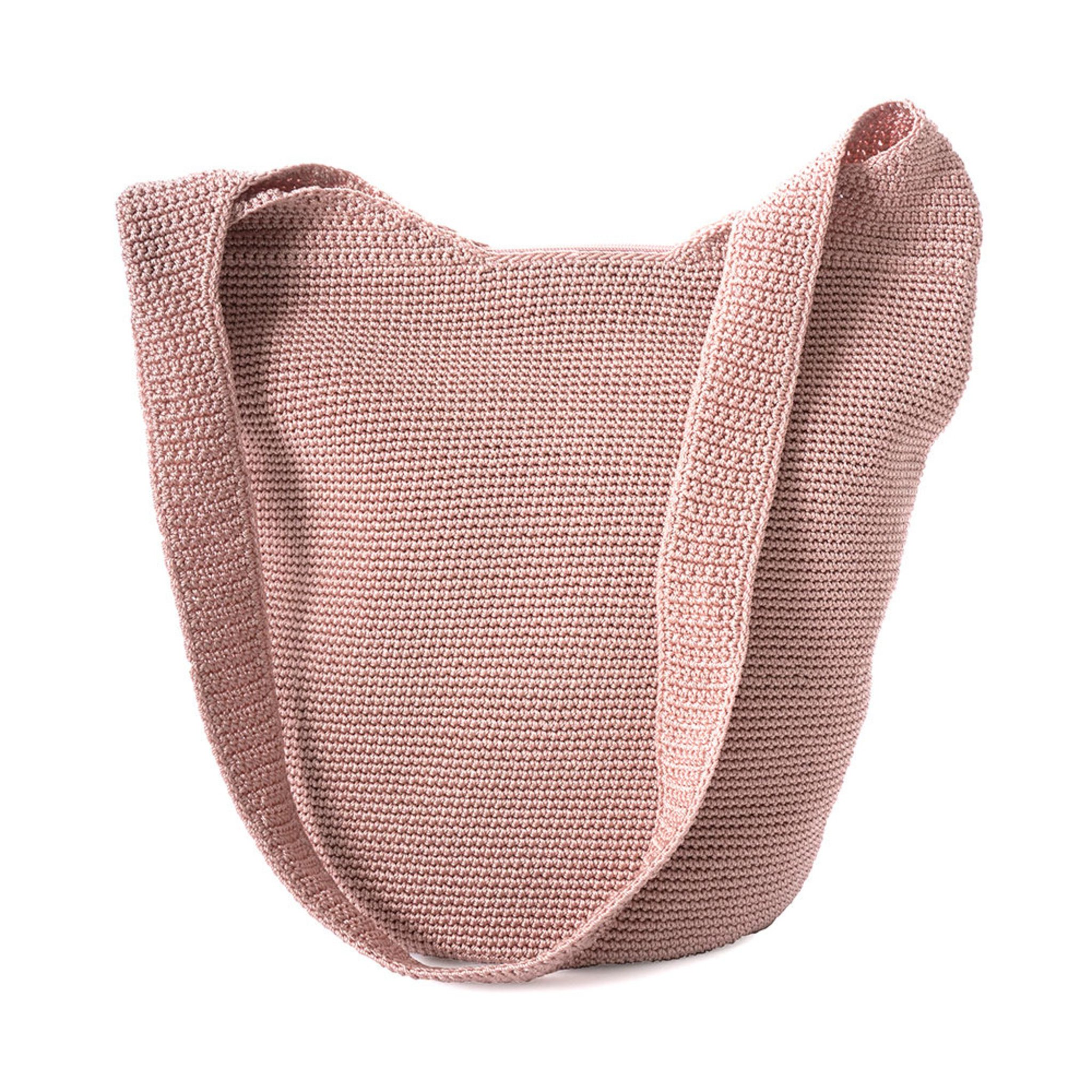 Crochet Body Bag Soft Pink, ONESIZE