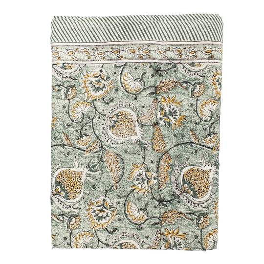 Chamois - Pomegranate Bordsduk Lin 170x270 cm Seafoam