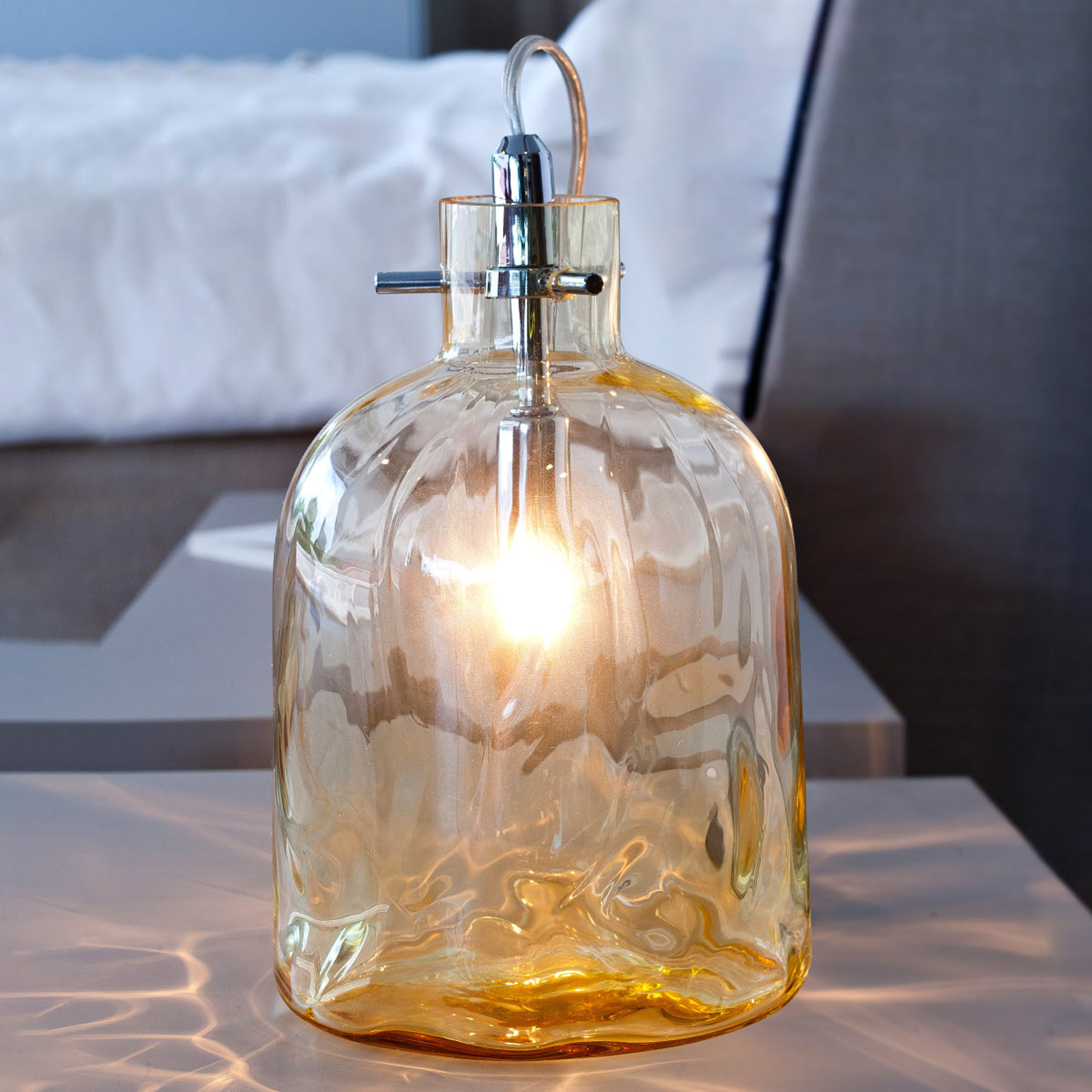 Bordslampa Bossa Nova 15 cm bärnsten