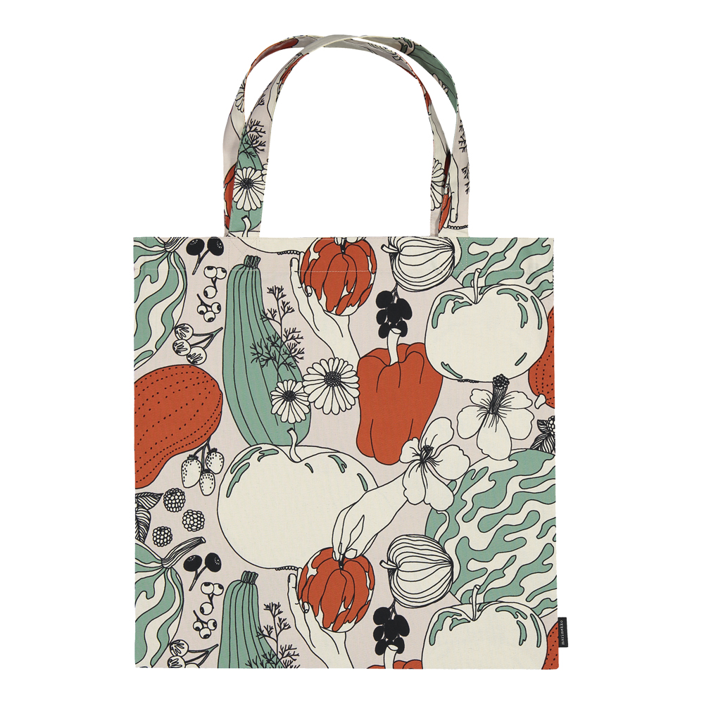Marimekko - Vihannesmaa Tygkasse Grönsaker 44x45 cm