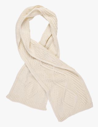 Nostalgique scarf offwhite